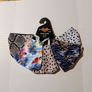 5 Women's face masks